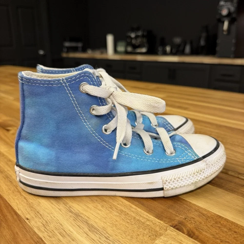 Converse All Star Kids Color Splash Blue Size 12